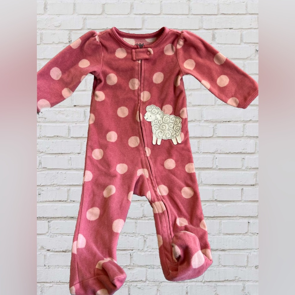Bundle of 2 Fleece Sleepers, Child of Mine by Carters, 6-9 months